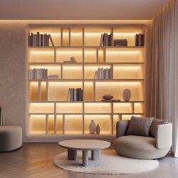 Профиль SL-SLIM-Н7-3000 WHITE (BY) (Arlight, Алюминий) 064819