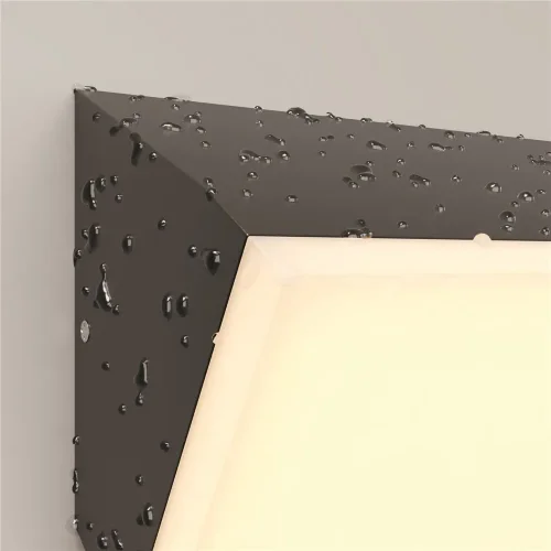 Настенный светильник (бра) Brick 3000K 10Вт IP 54 (Графит) - фото 5