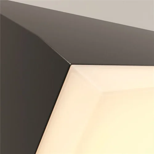 Настенный светильник (бра) Brick 3000K 10Вт IP 54 (Графит) - фото 6