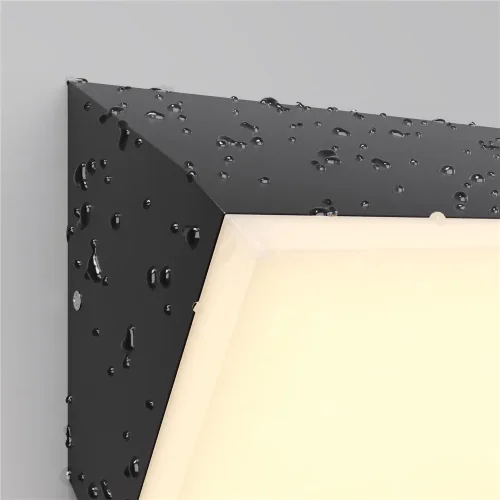 Настенный светильник (бра) Brick 3000K 10Вт IP 54 (Графит) - фото 11