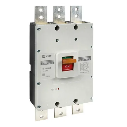 Выключатель автоматический 3п 1250/1000А 35кА ВА-99М PROxima EKF mccb99-1250-1000m - фото