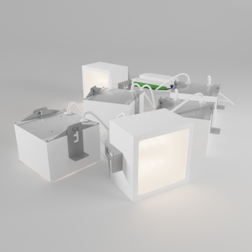 Светильник WOLTA PRO ГАЛАКТИКА ДВО10-54-051-4К-Б с БАП ЕМ3 Матовый - фото 1.