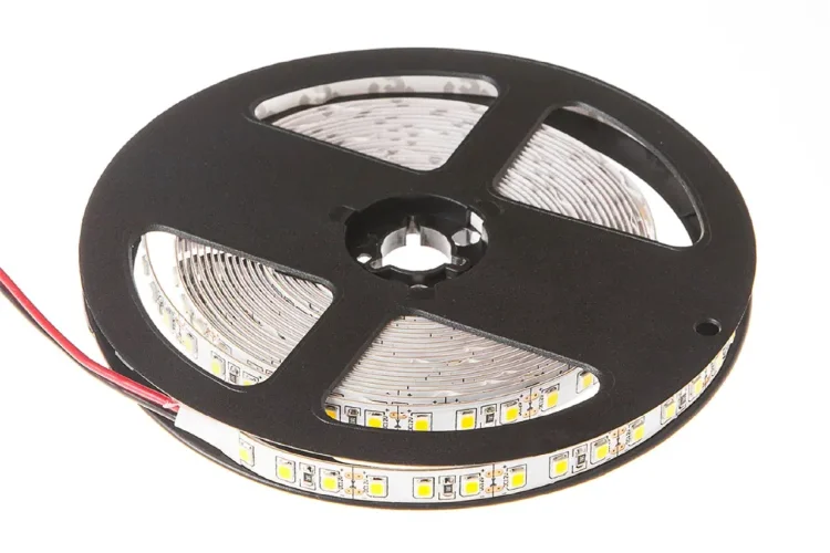 Лента светодиодная 600SMD диодов (2835) тип В, 12В, 5м, белый теплый - фото 2