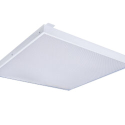 Универсальный офисный светодиодный светильник Грильято 80 Вт IP44 580x580x40 мм 3000K Призма
