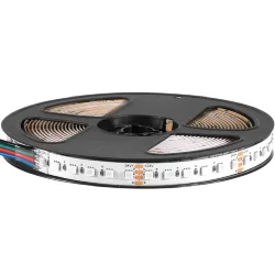 Лента светодиодная 600SMD диодов (3535) тип В, 24В, 5м, RGB