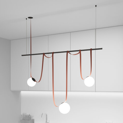 Комплект ременной трековой системы Belty на штанге Rod.