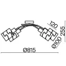 Люстра FR5001CL-06N Джоэлл E14x6 (Никель) FR5001CL-06N - фото 16