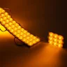 Светодиодный модуль 9 led 3030 MOD122 (12V, 5W, yellow, IP65) - фото I