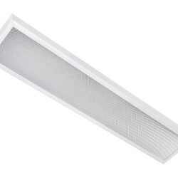 Универсальный офисный светодиодный светильник узкий 10 Вт IP20 595x110x40 мм 6000K Призма