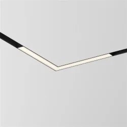 Трековый светильник Базис угловой / Basis Angle Gravity 3000K 24Вт 120° (Черный) TR078-2-24W3K-B
