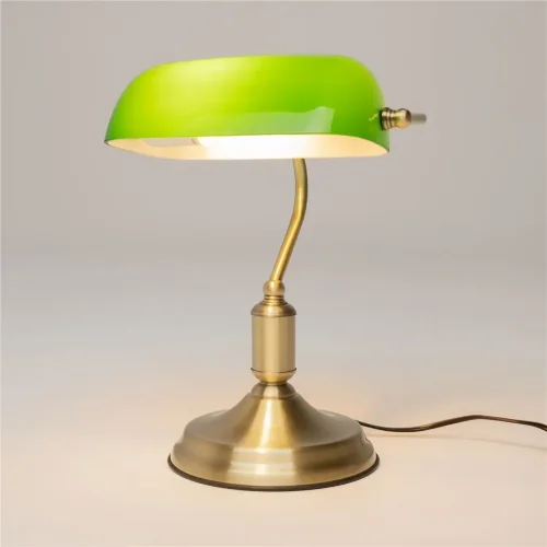 Настольный светильник Kiwi E27х1 40Вт (Латунь) - фото 8