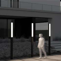 Садово-парковый светильник Blitz 3000К 40Вт IP 65 (Графит)