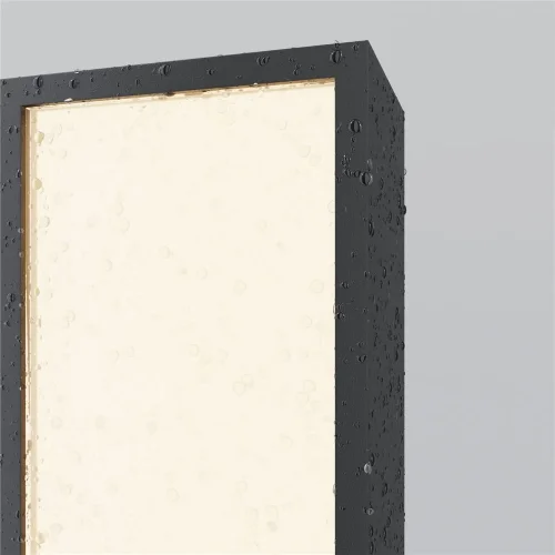 Садово-парковый светильник Blitz 3000К 40Вт IP 65 (Графит) - фото 8