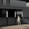 Садово-парковый светильник Блиц / Blitz 3000К 40Вт IP 65 (Графит) O470FL-L40GF3K - фото 7