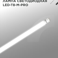 Лампа светодиодная LED-T8-М-PRO 20Вт 230В G13 4000К 2000Лм 1200мм матовая неповоротная IN HOME