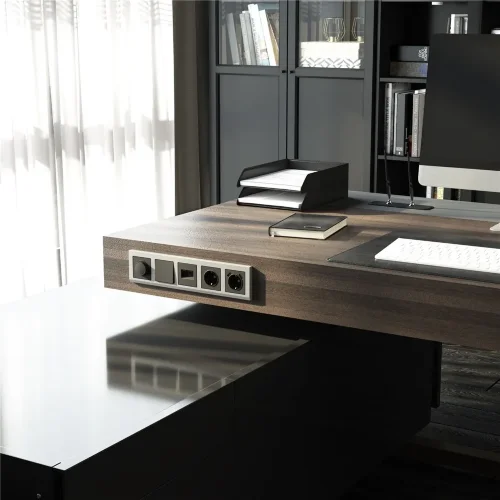 Выключатель одноклавишный (графит матовый) W1110064 - фото 2