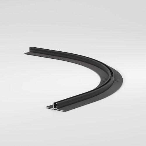 Mini Magnetic Шинопровод под ГКЛ 12,5 мм черный O600 - Фото 3