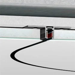 Mini Magnetic Шинопровод под ГКЛ 12,5 мм черный Ø600 85219/00 (067998)