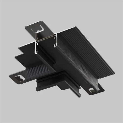 Т- образный коннектор встраиваемый под ГКЛ 12,5 мм Basity, черный (Черный) - фото 2