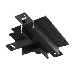 Т- образный коннектор встраиваемый под ГКЛ 12,5 мм Basity, черный (Черный) TRA172CT-12B