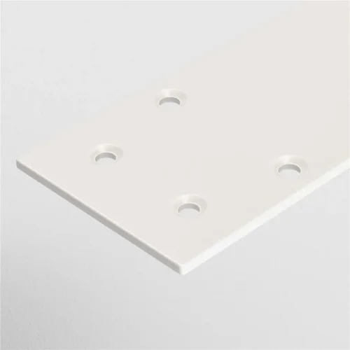 Заглушка торцевая 1шт S35 накладной белый (Белый) - фото 3