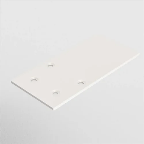 Заглушка торцевая 1шт S35 накладной белый (Белый) - фото 4