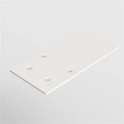 Заглушка торцевая 1шт S35 накладной белый (Белый)