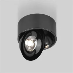 Накладной светодиодный светильник Glide черный жемчуг 25100/LED (059330)