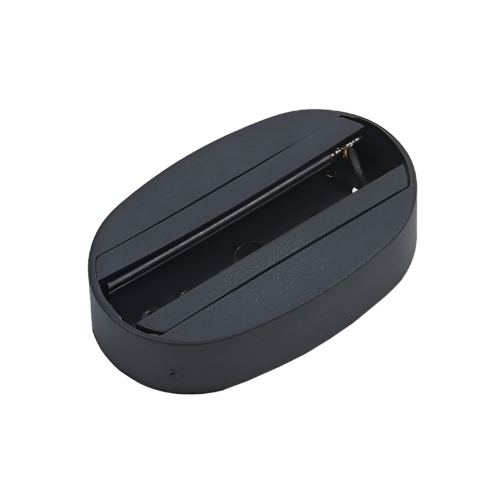 Стационарное крепление CKB90-BL 90мм для трековых светильников черное IN HOME - Фото