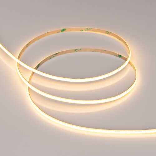 Светодиодная лента COB-X504-5mm 12V Warm2700 (6.5 W/m, IP20, CSP, 5m) (Arlight) - фото 5