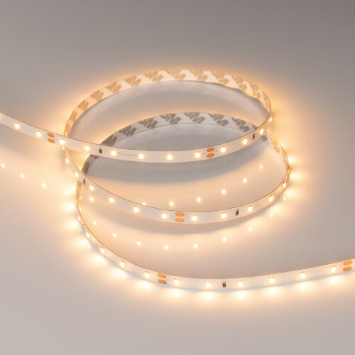 Светодиодная лента RT-А60-8mm 24V Warm2700 CRI98 (4.8 W/m, IP20, 2835, 5m) (Arlight, 4.8 Вт/м, IP20) 021414(2) - фото 4