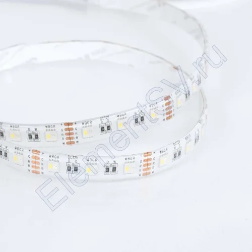 Светодиодная лента LUX class, 5050 (4 chips), 60 led/m, RGBWW, 12V, IP65, P207 - фото 5.