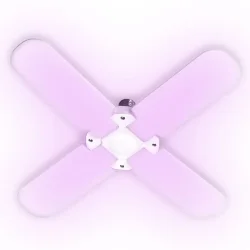 Лампа светодиодная PPG T95-4p AGRO 36Вт FR E27 4 лепестка с поворотом 90град. для растений красн. 650нм/син. 450нм Pro JazzWay 5043350