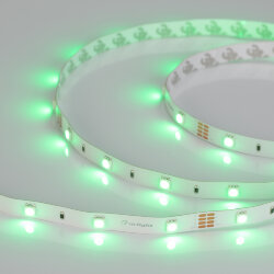 Светодиодная лента RT-В30-10mm 24V RGB (7.2 W/m, IP20, 5060, 5m) (Arlight, Открытый) 022066(2)