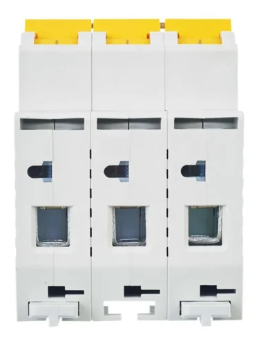 Выключатель автоматический модульный 3п B 10А 4.5кА ВА47-29 KARAT IEK MVA20-3-010-B - фото 7