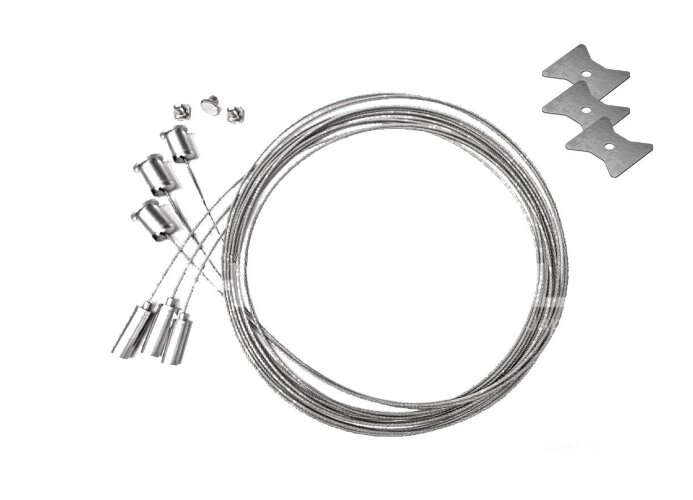 Подвесная система 6063 35/35 U&amp;D — 2000mm/3pcs - фото 1