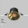 Встраиваемый светильник Round 3000K 12W 50° (Латунь) - фото 8
