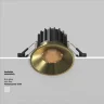 Встраиваемый светильник Раунд / Round 12 Вт 3000 К 50° (Латунь) DL058-12W3K-BS - фото 3