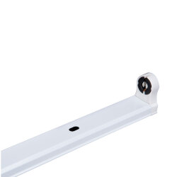 ULT-B01B T8x1-L120 WHITE Светильник линейный накладной, Цоколь G13 под светодиодную лампу T8 не в-к, Корпус белый, TM Uniel