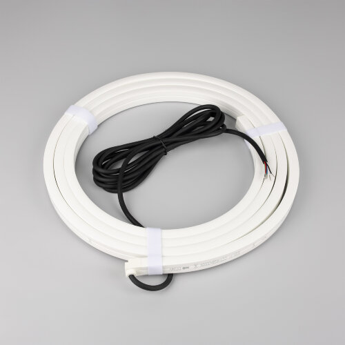 Светодиодная лента герметичная NOVA-SIDE-PU-В84-12х20mm 24V RGB-Warm (15 W/m, IP68, 3m, wire х1) (Arlight, Полиуретан) 050618 - фото 4