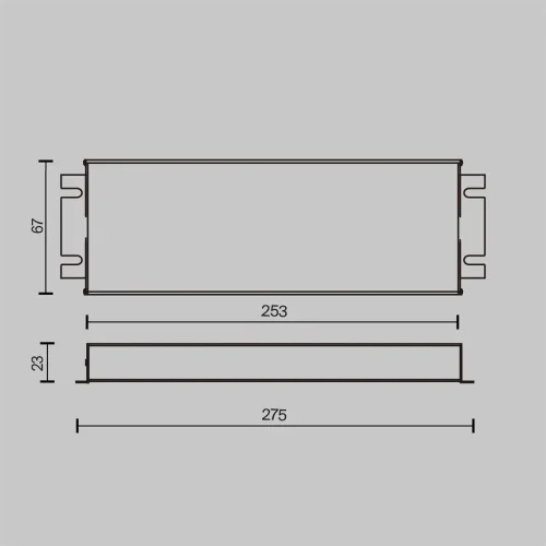 Источник напряжения Triac 24В 200Вт IP 67 (Серебро) - фото 3