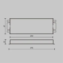Источник напряжения Triac 24В 200Вт IP 67 (Серебро)