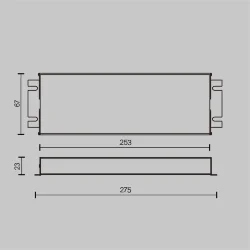 Источник напряжения Triac 24В 200Вт IP 67 (Серебро)