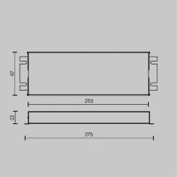 Источник напряжения TRIAC 24В 200Вт IP 67 (Серебро) 734004