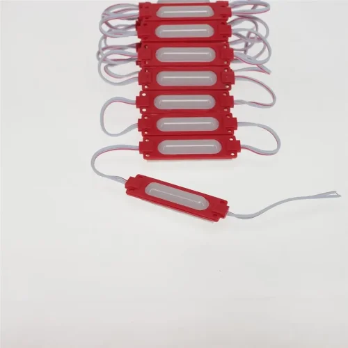 Светодиодный модуль 5730-6 MOD80 (12V, 1.5W, red, IP44) - фото I