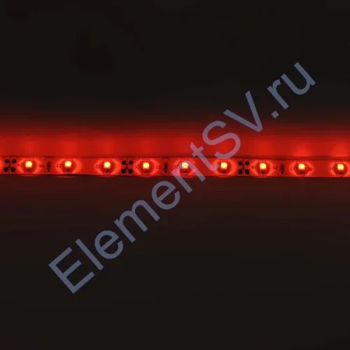 Светодиодная лента Standart PRO class, 3528, 60 led/m, Red, 12V, IP65, D6 - фото 3.
