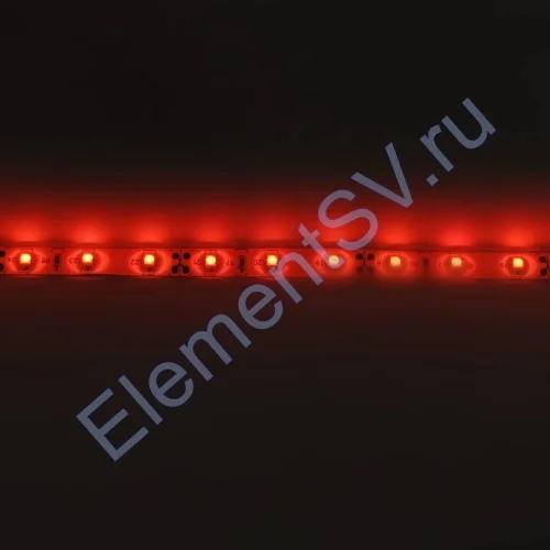 Светодиодная лента Standart PRO class, 3528, 60 led/m, Red, 12V, IP65, D6 - фото 4.