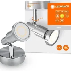 Светильник светодиодный накладной СПОТ LEDSpot 1x3W/2700K (1xGU10) - LEDVANCE