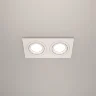Встраиваемый светильник Atom GU10 2x10Вт (Белый) - фото 6