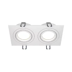 Встраиваемый светильник Atom GU10 2x10Вт (Белый)